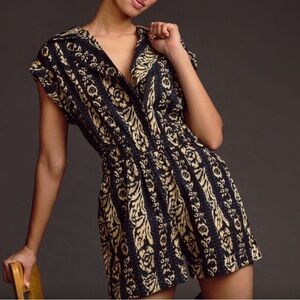 Anthropologie Tiny Brand Ella Romper size Large